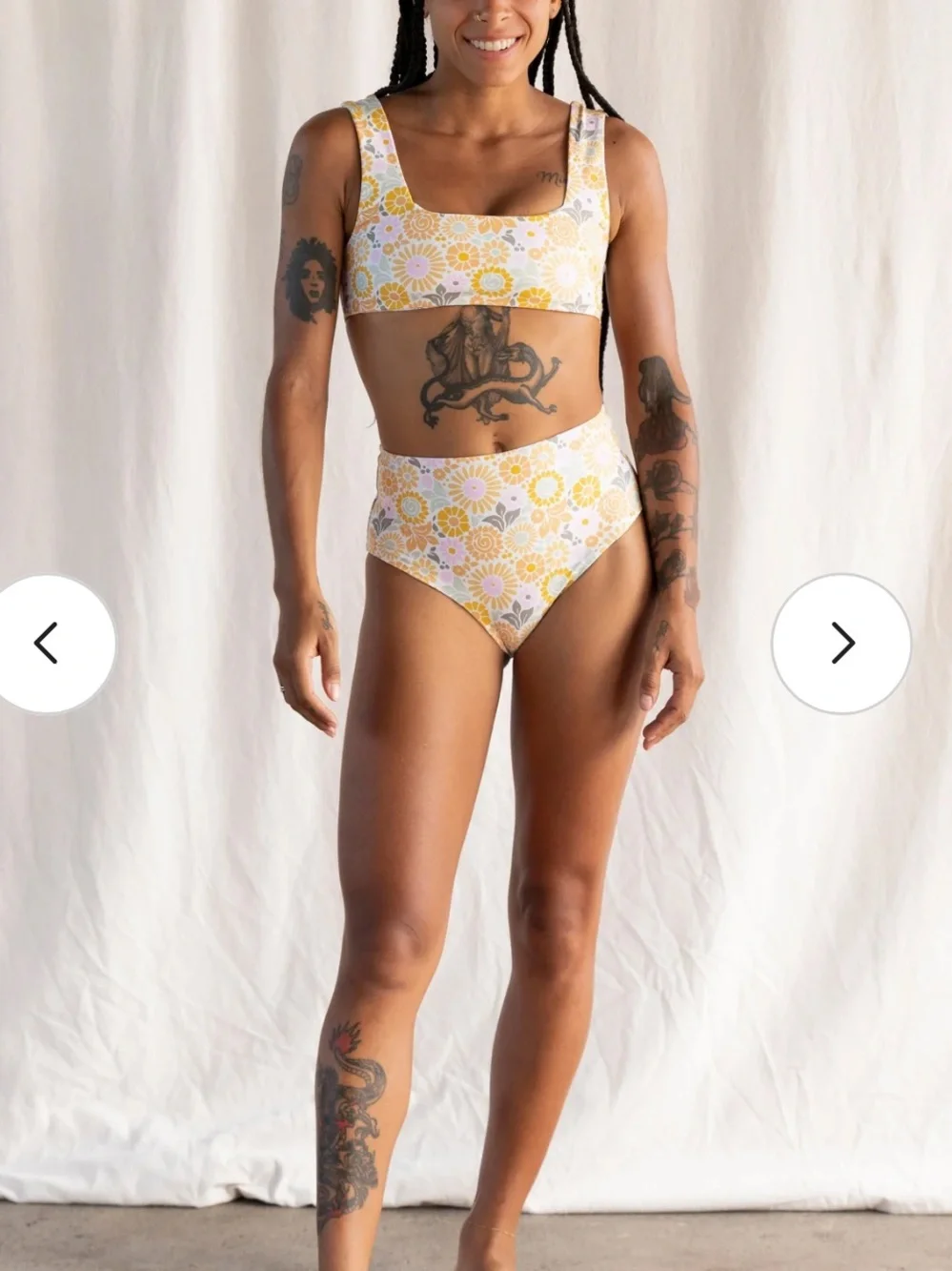 Summer Eden Reef Print matching set